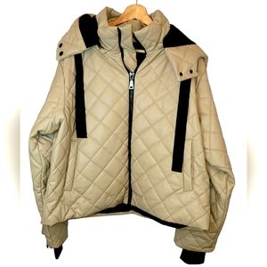 Steve Madden Hayle Jacket In Beige Size XL